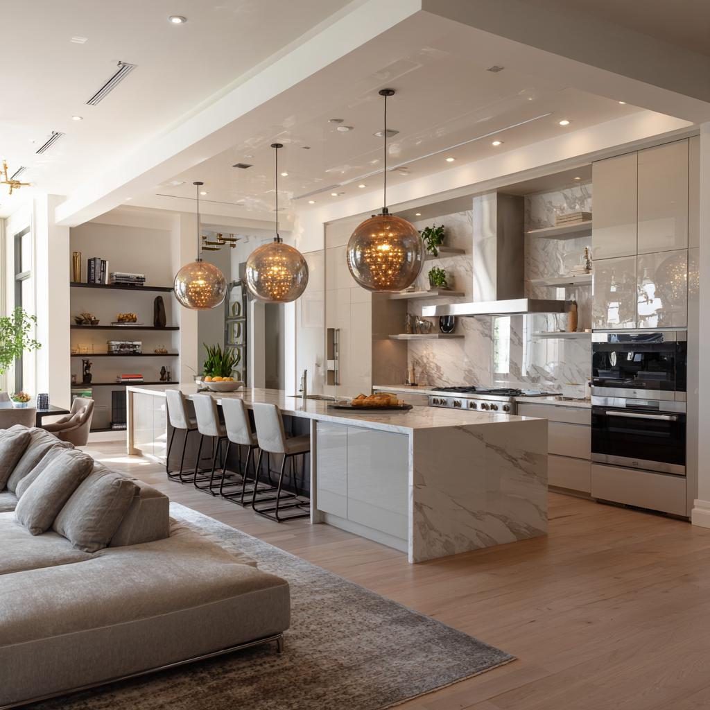 Modern treatment facility kitchen at HOPE Behavioral Health in Bakersfield, California